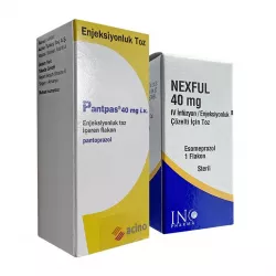 Нексфул Пантапас Nexful Pantapas (Эзомепразол ампулы) :: аналог Нексиум уколов 40мг №1 (1 флакон)