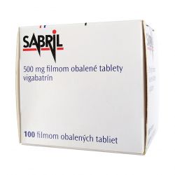Сабрил (Вигабатрин) таблетки 500мг №100 (100 таблеток) в Йошкар-Оле и области фото