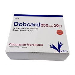 Добутамин Добкард Dobcard (dobutamine) р-р д/ин амп 250мг/20мл в Йошкар-Оле и области фото