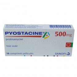 Пиостацин (Пристинамицин) таблетки 500мг №16 в Йошкар-Оле и области фото